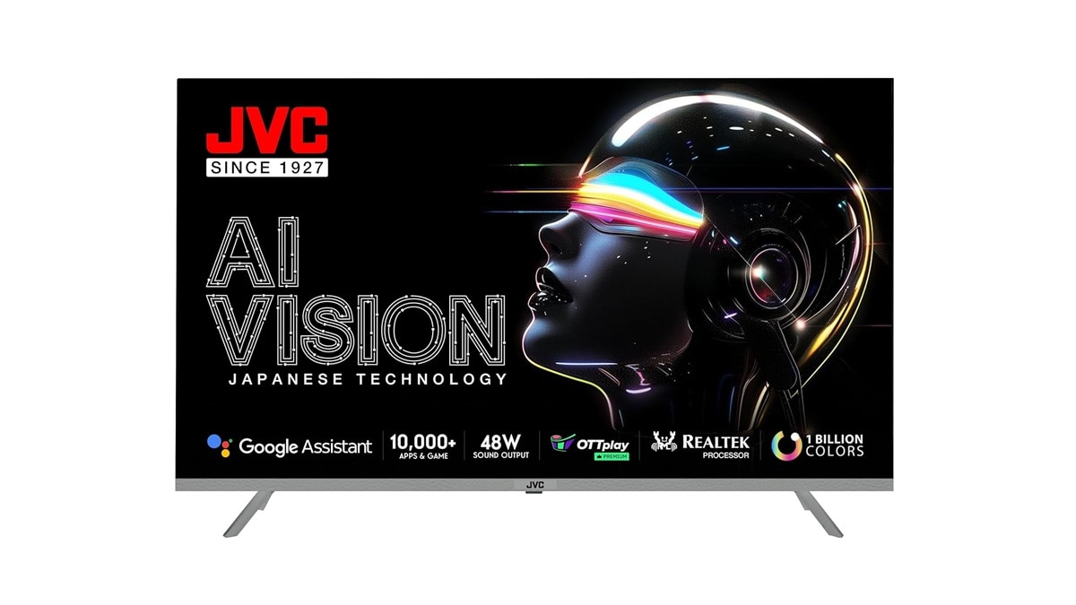 JVC AI Vision Series QLED TV 32 40 43 50 55 65 75 Launched Price In India Rs 11999 starting