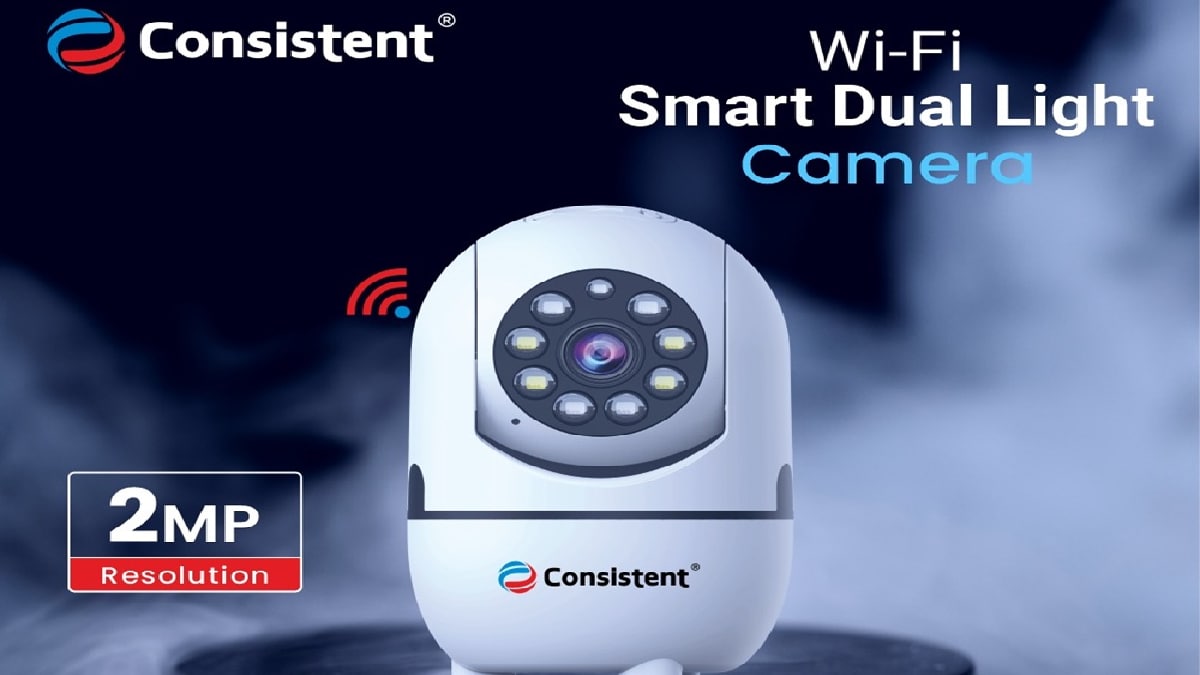 Consistent Wi Fi Smart Dual Light security camera price in india rs 2999 launched features more