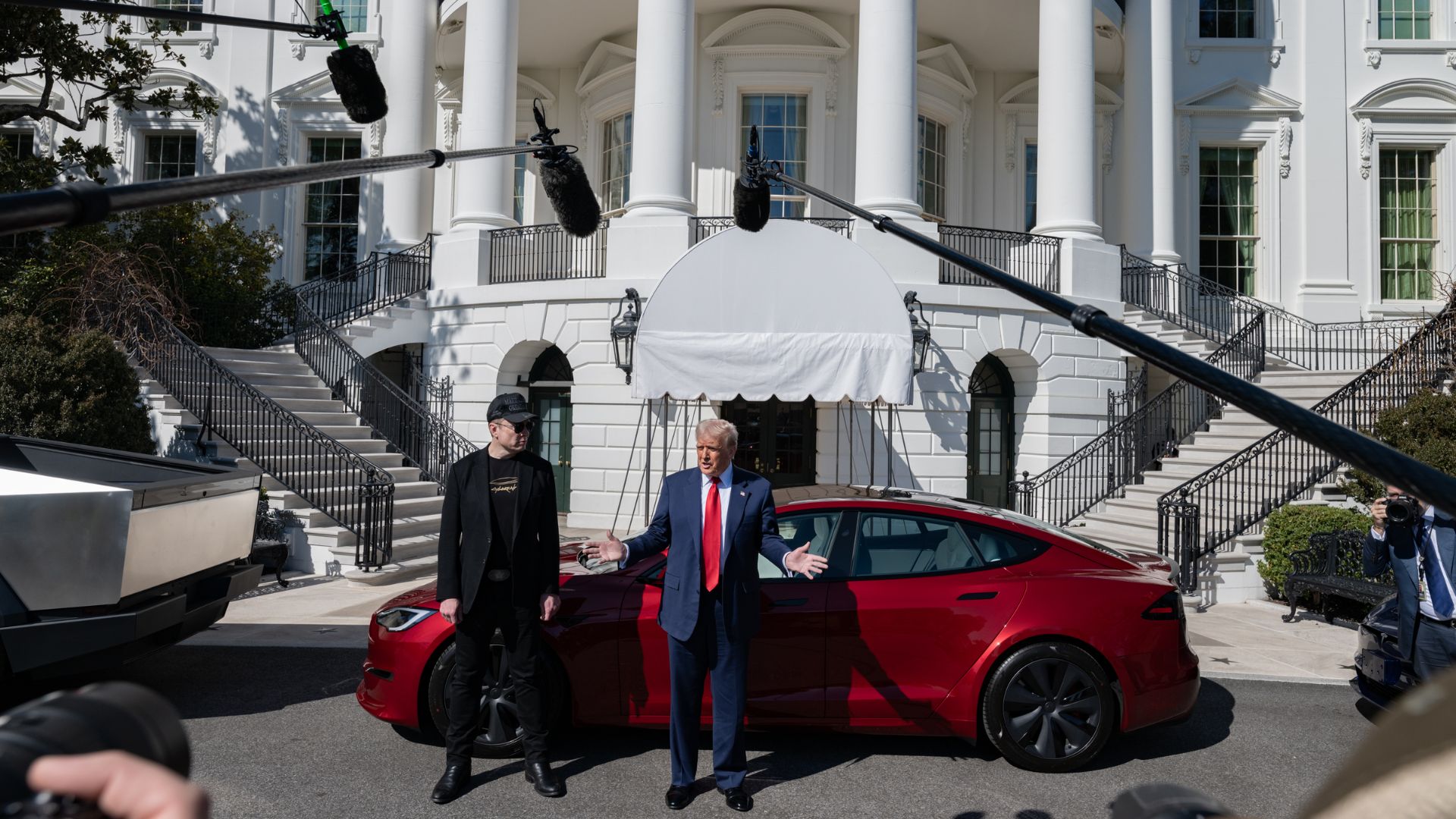 Donald Trump Buys Tesla Model S To Support Elon Musk, Ev